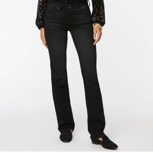NYDJ Black High-Rise Straight Leg Jeans - Size 4